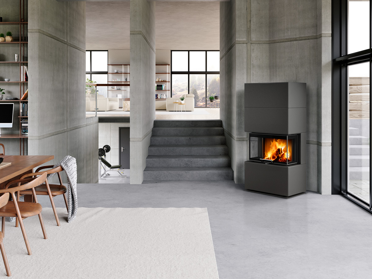 CARA C10 keramika - designový krb – Obrázok 3