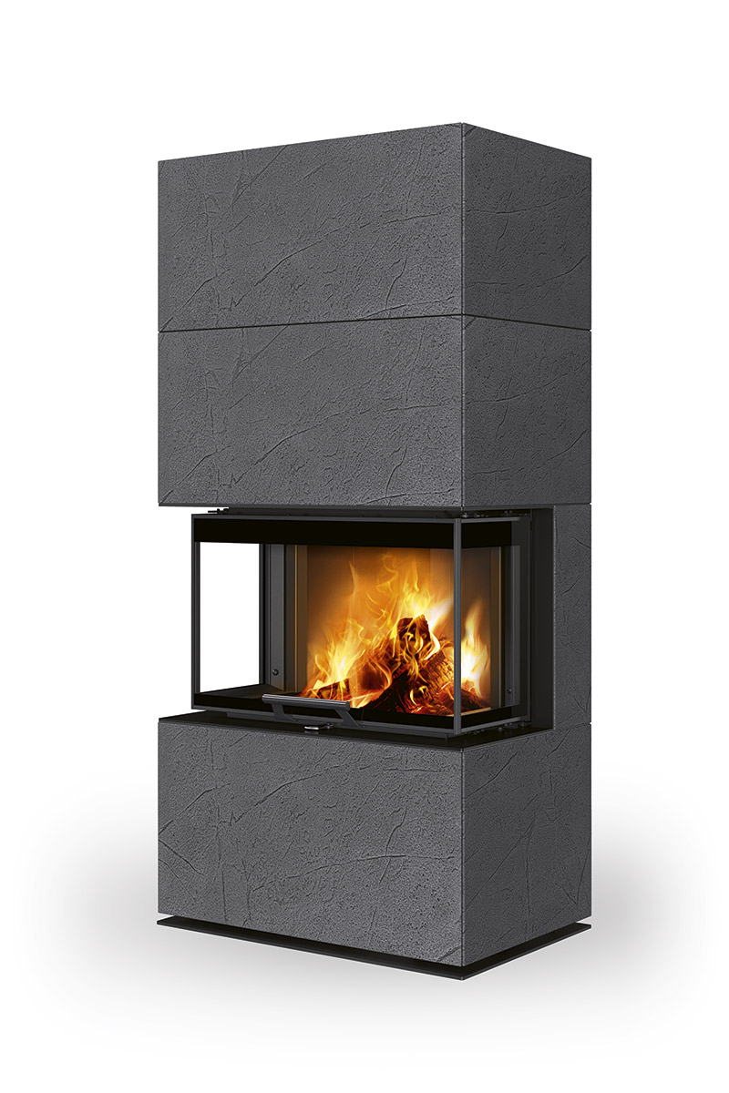 CARA C62 thermaline tmavý - designový krb – Obrázok 2