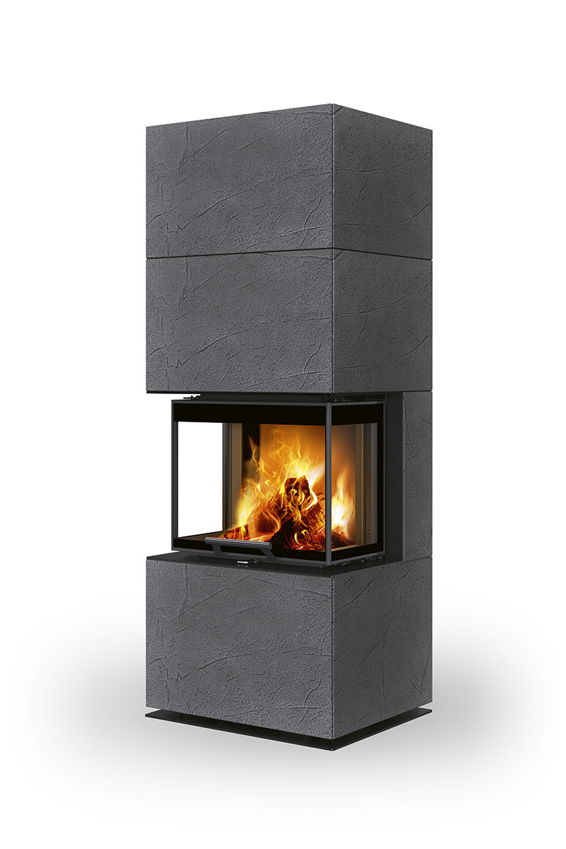 CARA CS62 thermaline tmavý – designový krb