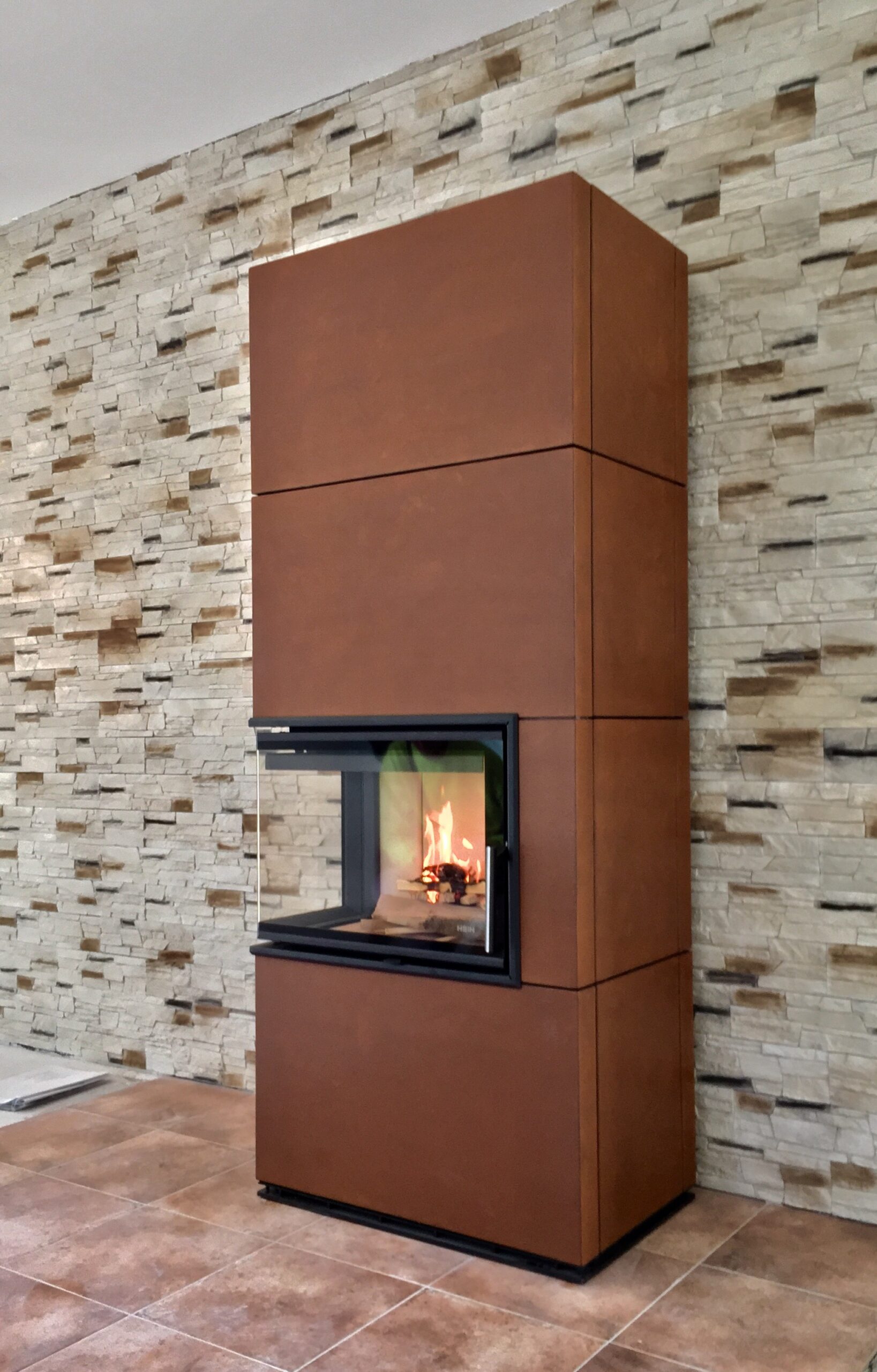 SOLID L - designový krb – Obrázok 4